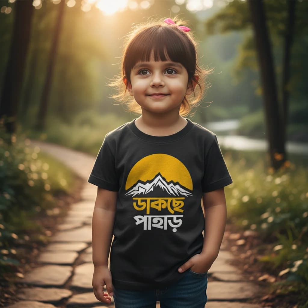 Dakhche Pahar - Bengali Kids T-Shirt