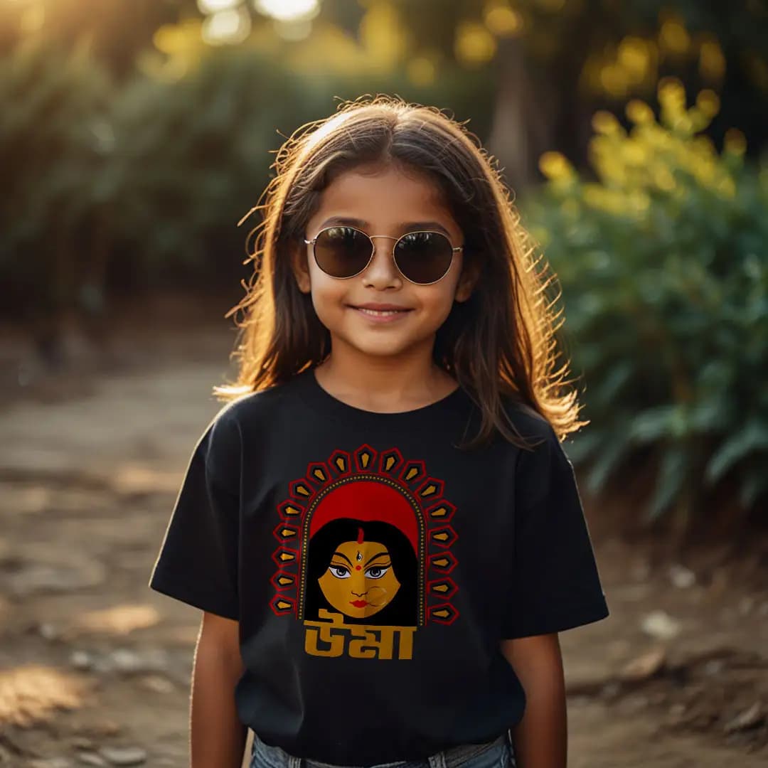 Uma - Durga Puja T-Shirt (Kid)
